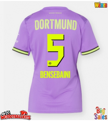 Borussia Dortmund Ramy Bensebaini #5 Replica Third Stadium Shirt for Women 2026-27 Short Sleeve